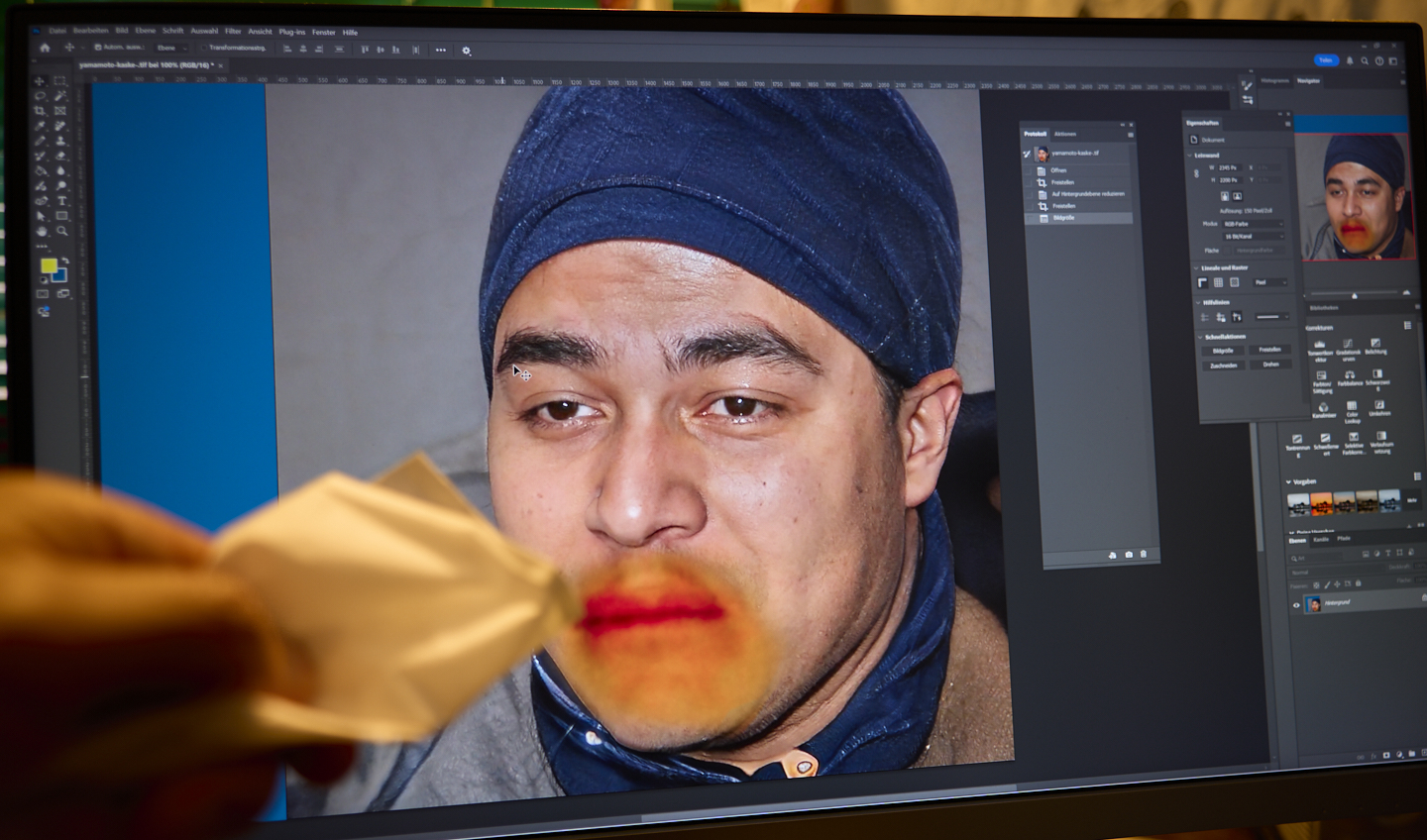 ich bin ja so sexy mit meinem sabber