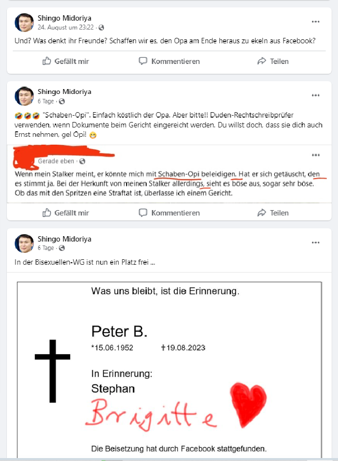 Gelbmann raus aus Facebook