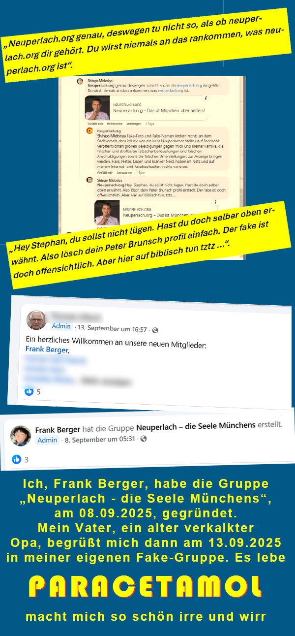 verarschung mit fake-user