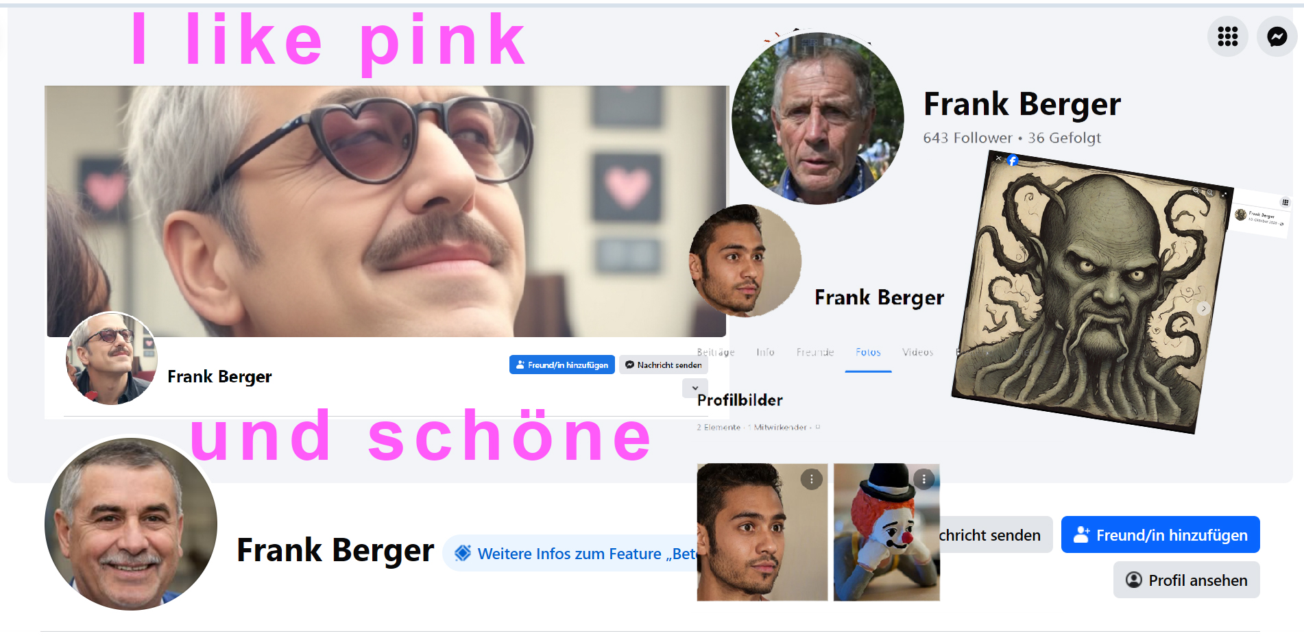 verarschung mit fake-user