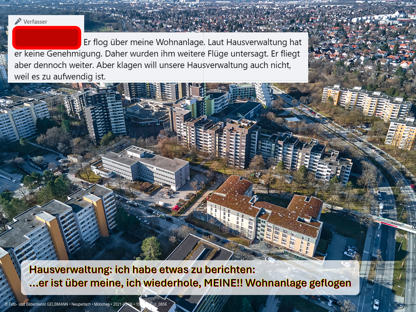 Waschweibergejammer des kranken Denunzianten