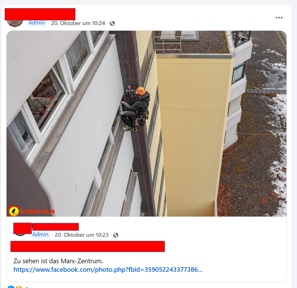 mein Fotos vom Marx-Zentrum