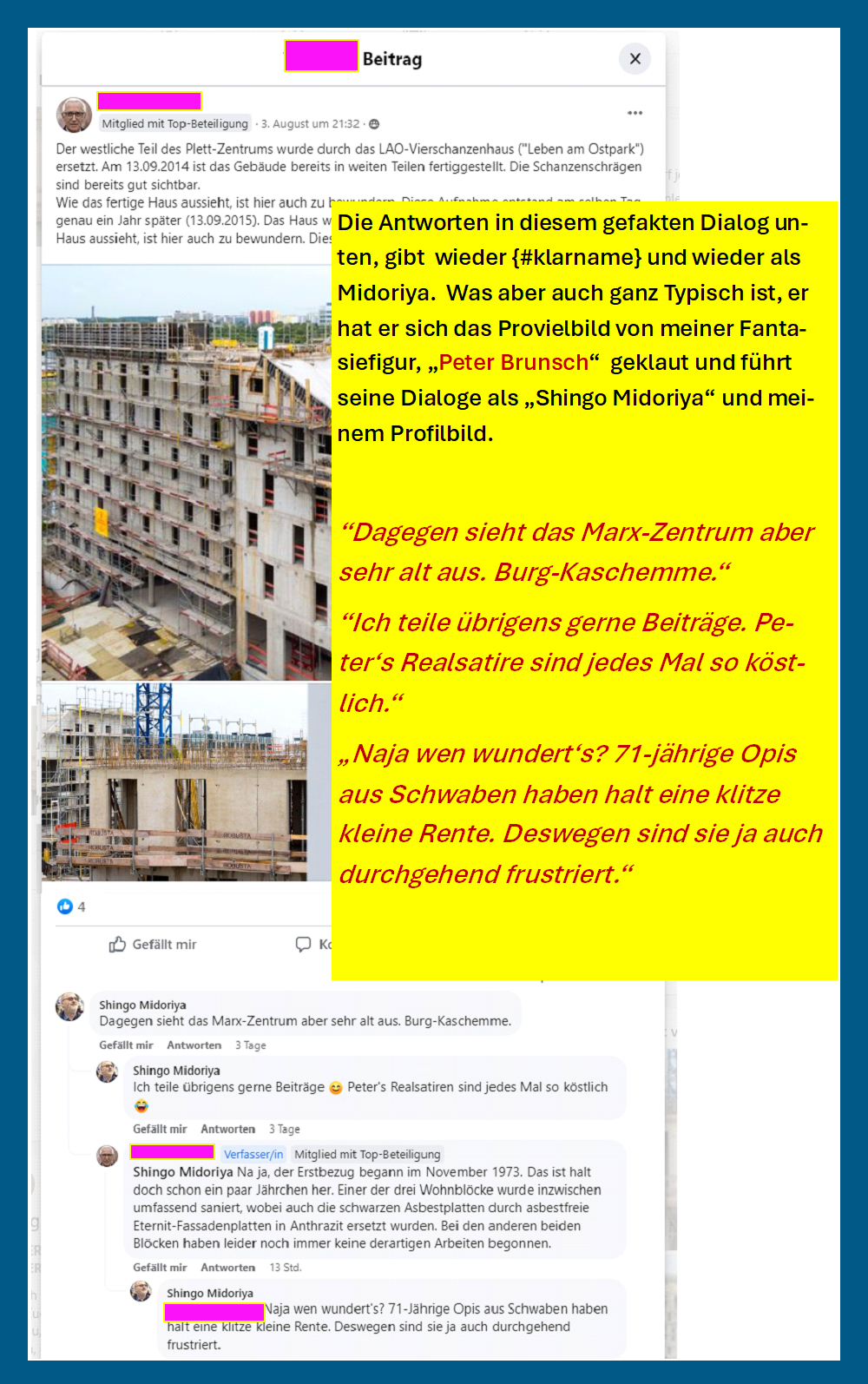 hetze von {#klarname}