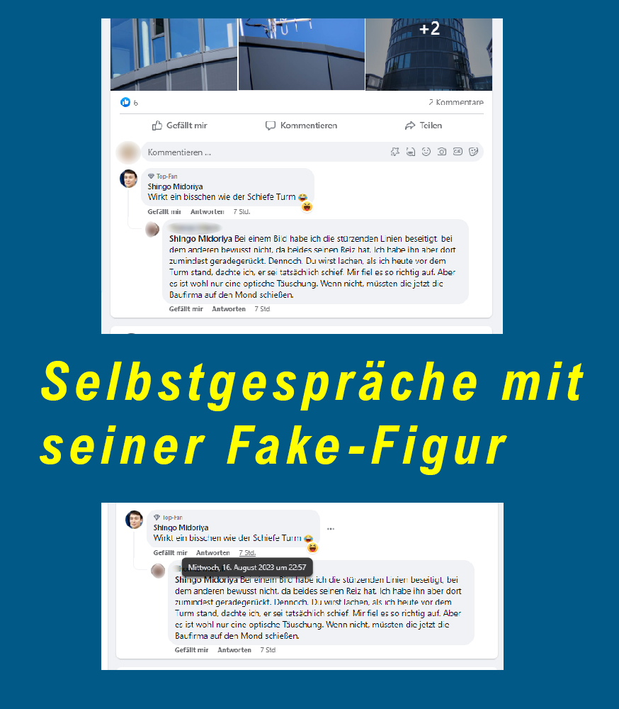Post eines psychisch kranken Vollidioten