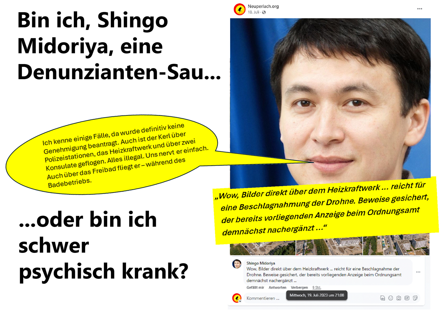 kranke denunziantensau