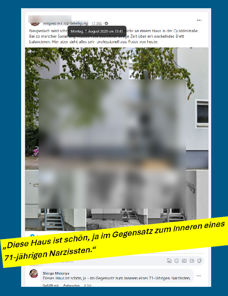 hetze von {#klarname}