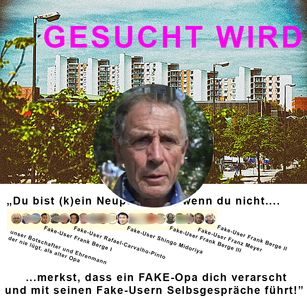 neuer bewohner im karl-marx-ring 52-62 mit hässlicher beule