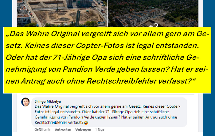 Genehmigung fordert die kranke Denunziantensau