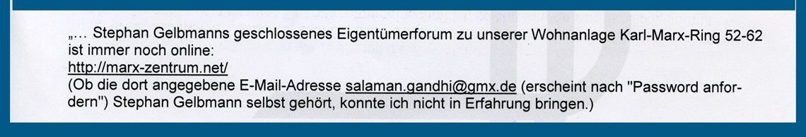 Denunzierung von herrn {#klarname}