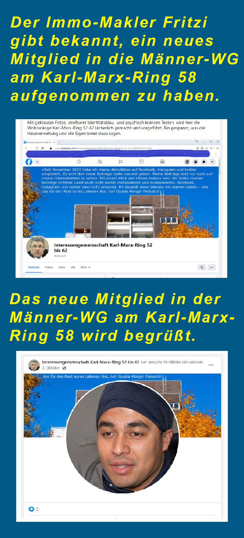 neues mitglied in der männer-wg am karl-marx-ring 58
