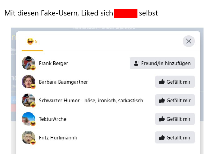 Mit diesen Posts verfolgt mich mein psychisch kranker Stalker Thobias Irrsinn