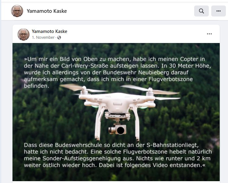 Post und Kommentare meines psychisch kranken Stalkers 