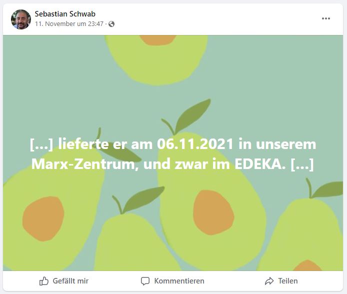 Post und Kommentare meines psychisch kranken Stalkers 