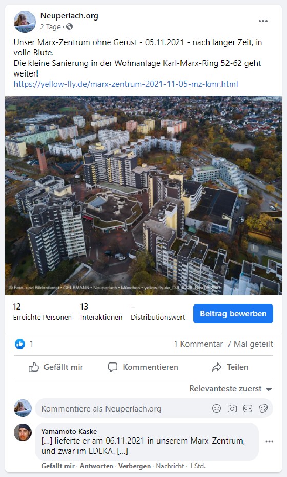 Post und Kommentare meines psychisch kranken Stalkers 