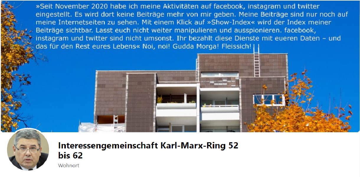 Post und Kommentare meines psychisch kranken Stalkers 