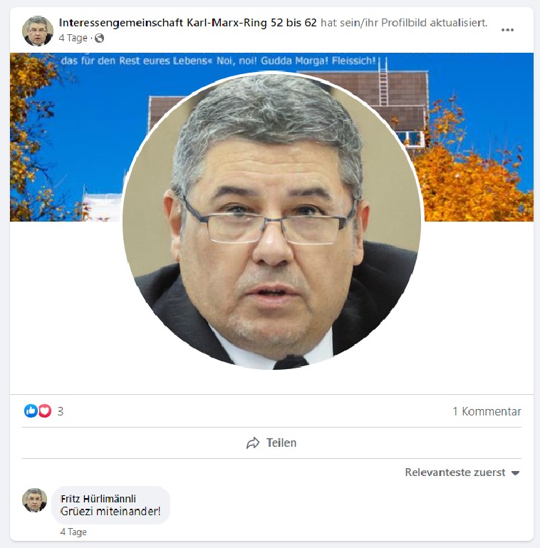 Post und Kommentare meines psychisch kranken Stalkers 