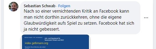Post und Kommentare meines psychisch kranken Stalkers 